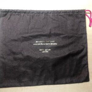 Kate Spade Brown Dust Bag